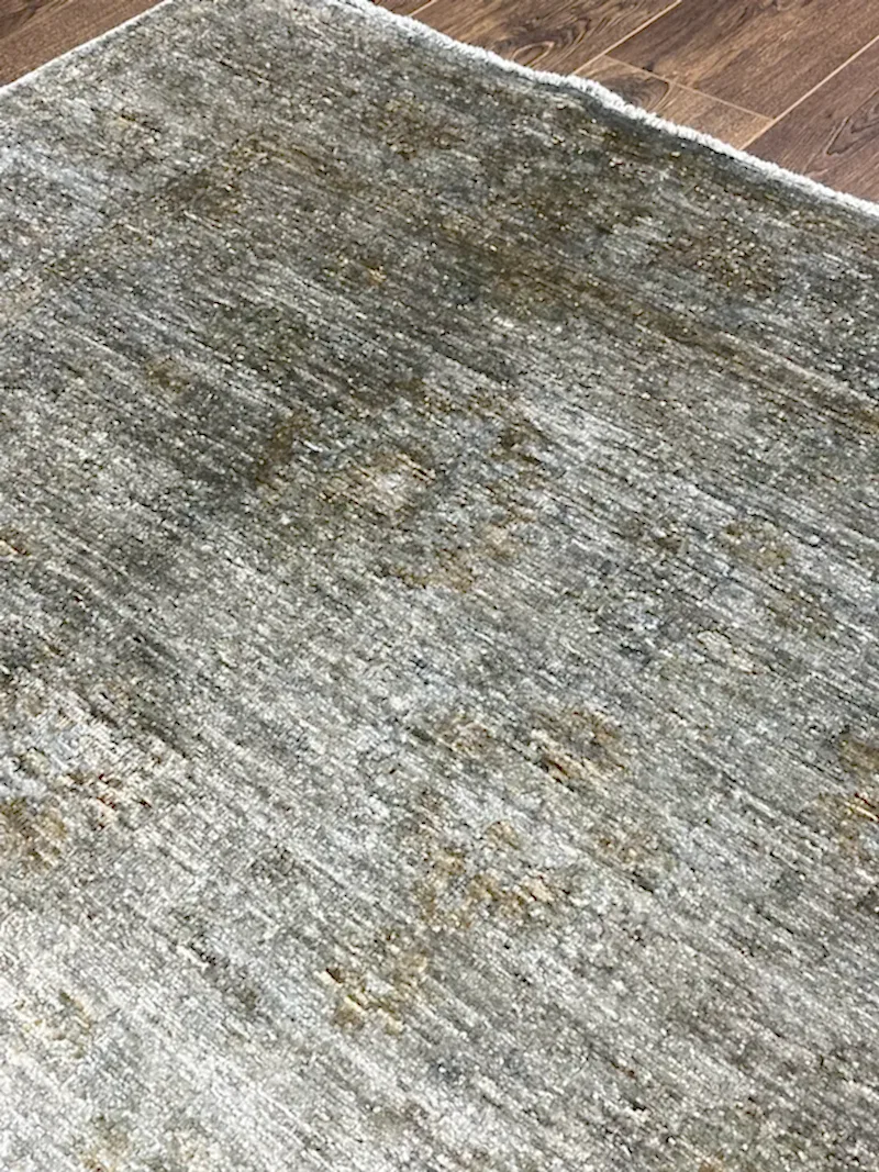 Overdye Serisi Eskitme El Dokuma Kahve Halı