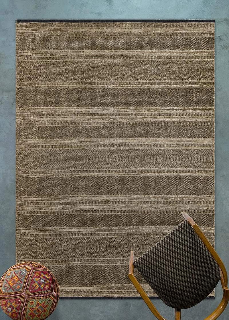 Apex Gloria 4003 Jüt Dokuma Vizon Makine Dokuması Kilim