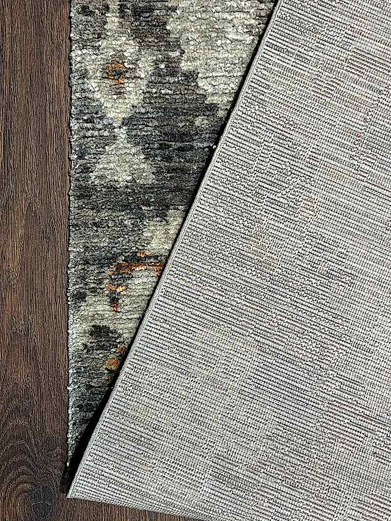 Woolknot Ametist Vintage Desenli Bej Makine Halısı