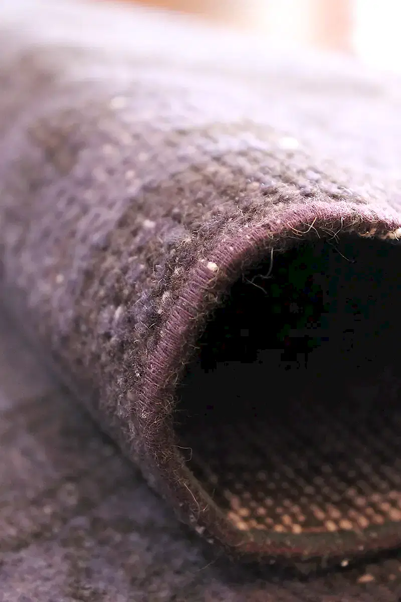 El Dokuma Mor Vintage Halı