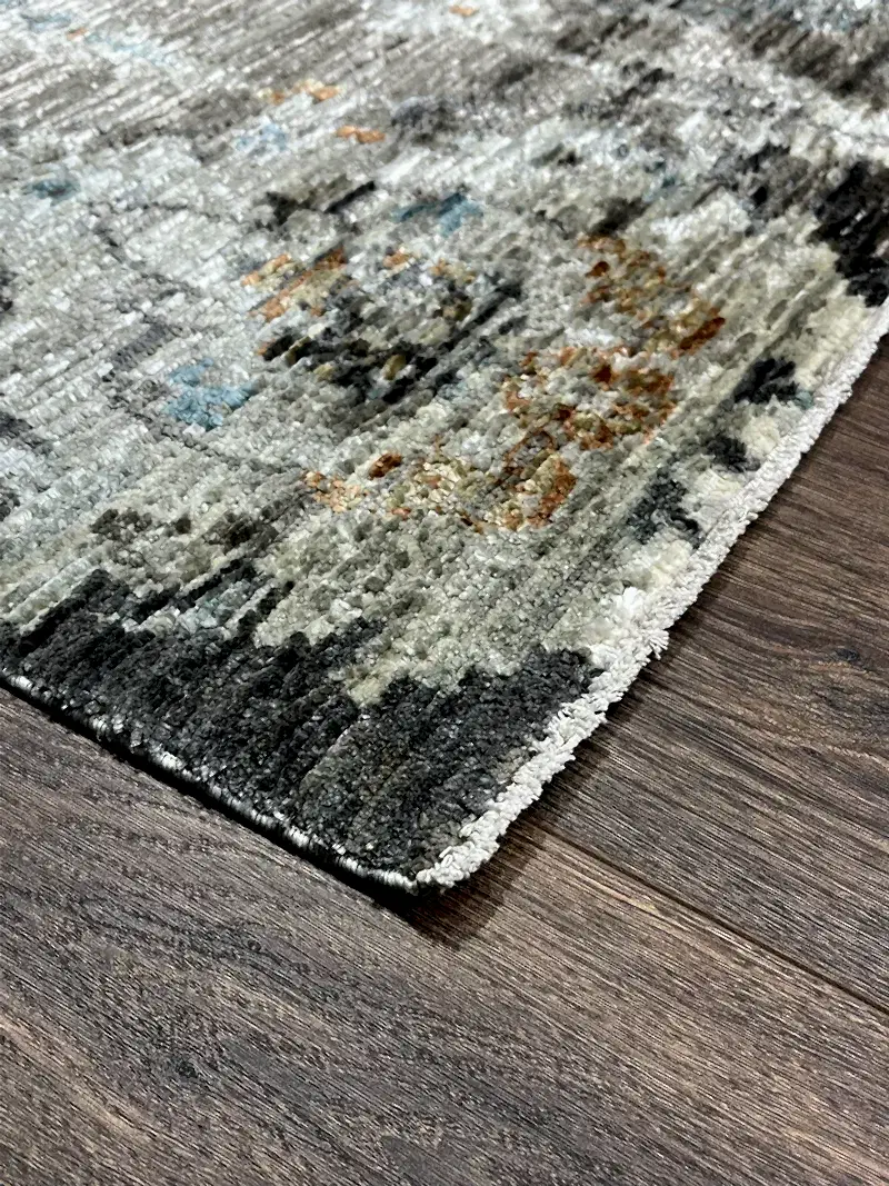 Woolknot Ametist Vintage Desenli Bej Makine Halısı