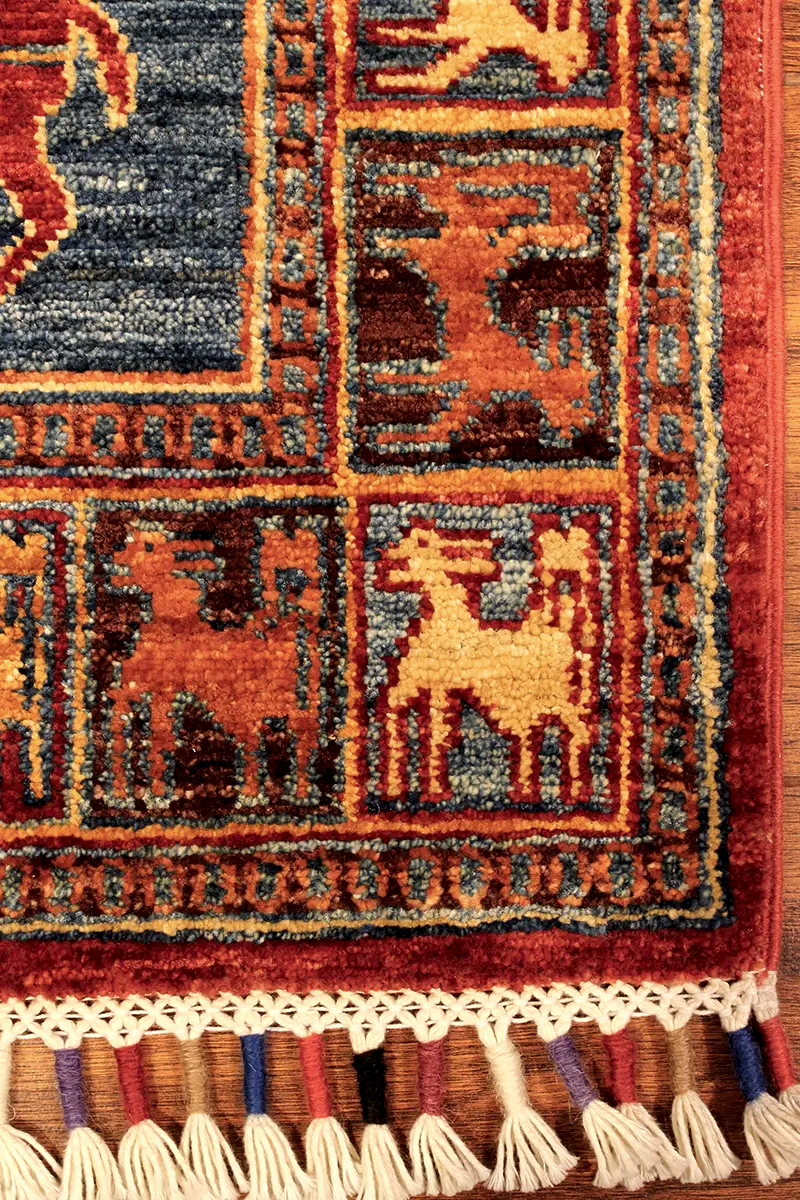 Anadolu Şal Desen Yün El Dokuma Halı