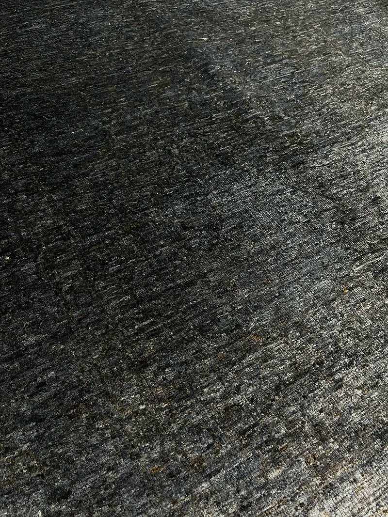 Overdye Serisi Eskitme El Dokuma Lacivert Halı