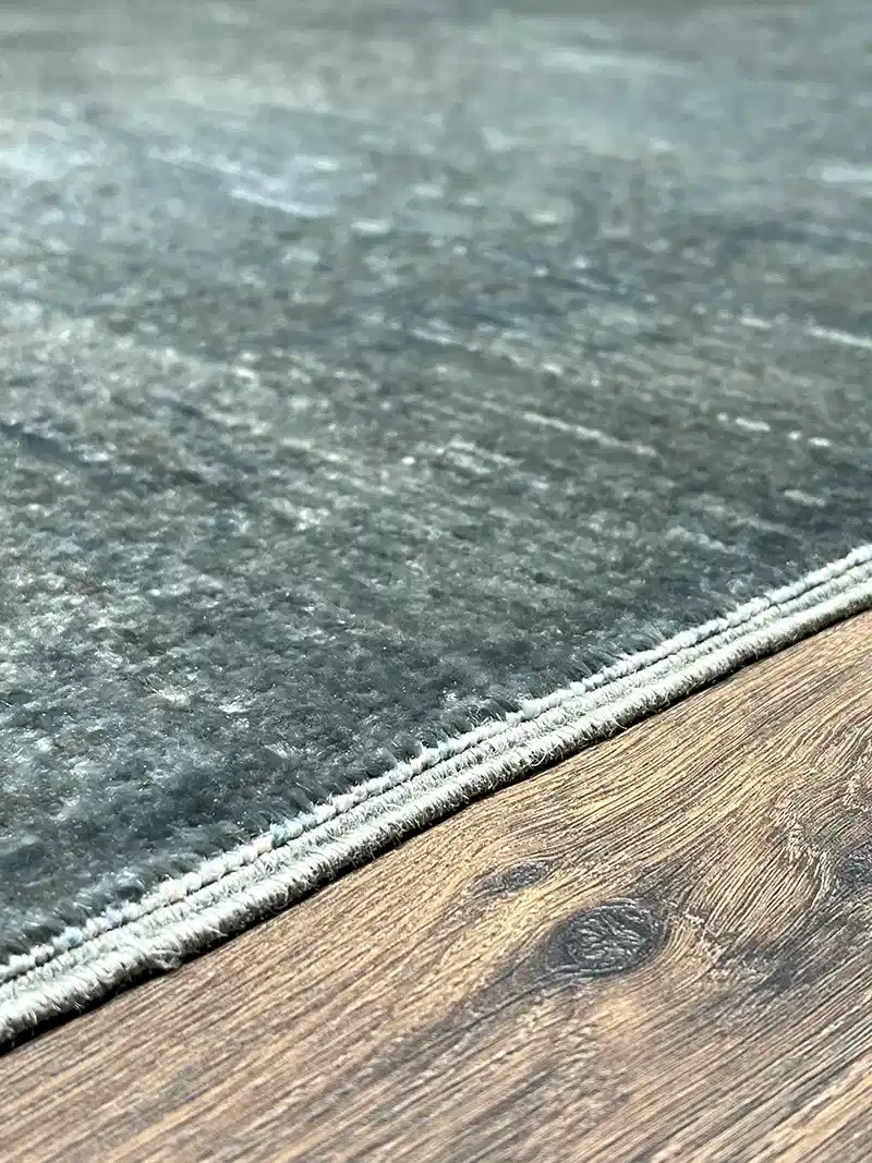 Overdye Serisi Eskitme El Dokuma Yeşil Halı