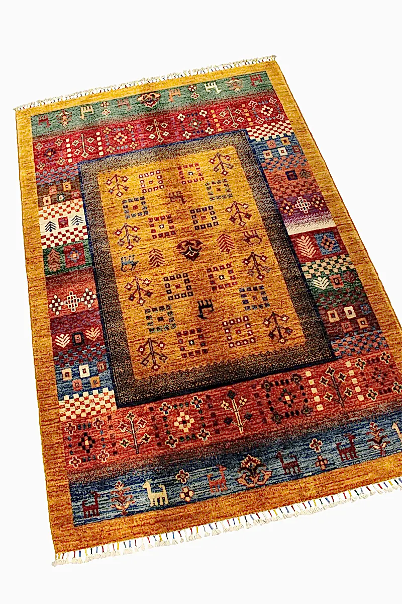 Anadolu Şal Desen Yün El Dokuma Halı