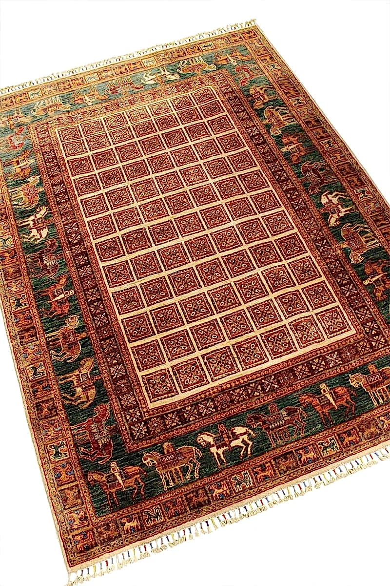 Anadolu Şal Desen Yün El Dokuma Halı